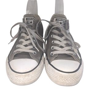 Converse Charcoal Low-Top Sneakers Unisex Men's 6 Women's 8
